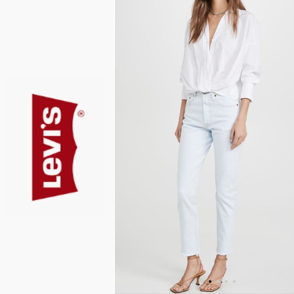 Levi's Denim - Levi's Women's 501 Skinny Jeans HIGH RISE WHITE 29